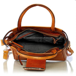 Sac à main en cuir véritable polyvalent pour femmes, grand sac de styliste pour dames - Product Image 3