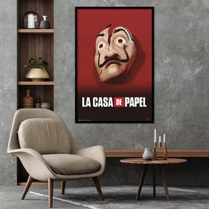 Póster Moderno de Money Heist en Lienzo para Decoración de Pared - Product Image 5