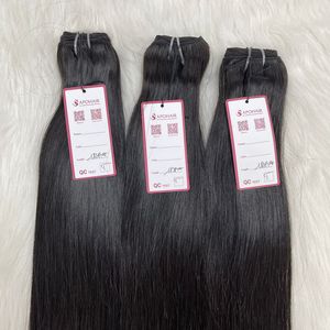 BEST SELLING Raw Straight Vietnamese Human Hair Extension, Natural Silky Straight 1 Set 3 Bundles Brazilian Hair for Black Women - Product Image 6