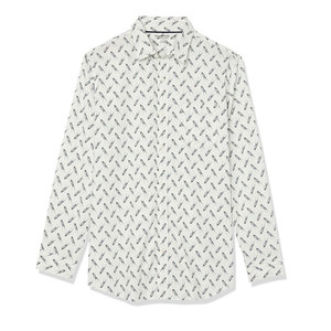 Chemise habillée formelle sans repassage, résistante aux plis, chemisier de voyage, performance extensible, vêtements de travail, haut élégant pour homme - Product Image 6