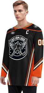 Maillot de hockey sur glace Production en usine Matériau extensible durable conçu pour un confort et des performances durables - Product Image 5