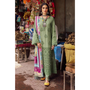 Dernière Collection Hiver 2024 Robes Prêt-à-Porter Ethnique Femme Longueur Cheville Pakistanaise Indienne Afghane Boho Bouton Naturel - Product Image 2