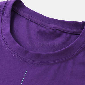 Camisetas de algodón 100% con logotipo personalizado, camiseta hecha a medida para hombre, camiseta de talla grande para hombre, precio al por mayor - Product Image 3