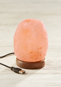 Lámpara de sal del Himalaya tallada en forma de huevo ecológica USB, artesanías naturales, decoración del hogar, estilo piramidal para Navidad, amor náutico - Product Image 4