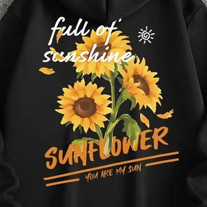 Sweat à capuche graphique ludique, style streetwear vibrant, design créatif et jeune, tendance pour les amateurs de mode, attrayant et accrocheur - Product Image 6