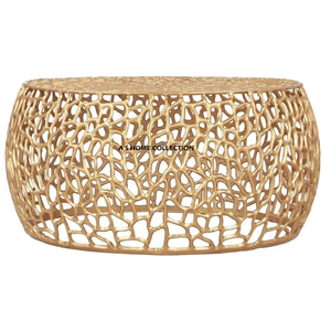 Modern Design Metal Wood <b>Coffee</b> <b>Table</b> Awesome for Home Hotel Restaurant or Wedding Decor in Brown Color - Product Image 3