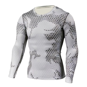 Rashguard de sublimation haute qualité à manches longues pour MMA et BJJ, vêtements de sport, protection solaire, vente en gros - Product Image 1