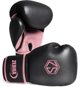 Vente chaude Prix d'usine Gants de boxe MMA professionnels Logo personnalisé Gants d'entraînement Cuir PU Évacuation de l'humidité Fermeture à boucle et crochet - Product Image 6