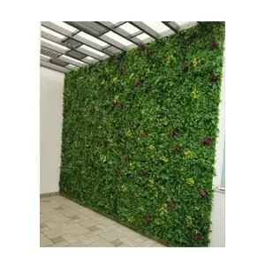 hot sale outdoor indoor decoration artificial vertical green grass wall panel green wall backdrop