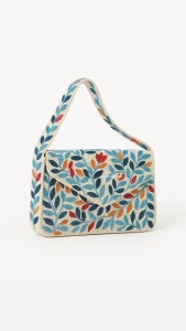 Bolso de Mano con Cuentas de Perlas y Cadenas Estilo Bohemio Indio - Bolso de Hombro Portátil de Lujo Hecho a Mano para Mujer, Colorido y Elegante - Product Image 3