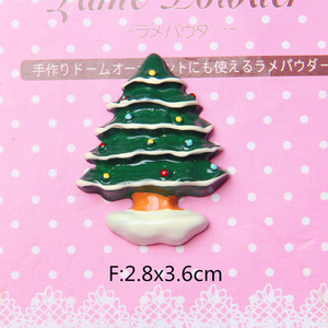 Parche de resina con parte trasera plana para manualidades navideñas, funda para teléfono, caja de papelería, accesorios de joyería - Product Image 6