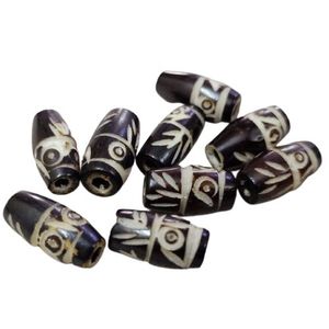 Cuentas de hueso de buey blanco talladas a mano, cuentas espaciadoras pulidas naturales para la fabricación de joyas, hebra suelta al por mayor - Product Image 2