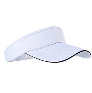 Printemps été sport casquette de soleil hommes visière casquette femmes réglable coton Protection UV haut vide Tennis Golf course crème solaire chapeau - Product Image 2