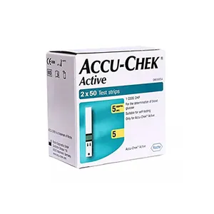 工厂热销Accu Chek Active 50's葡萄糖试纸检测糖尿病血糖仪