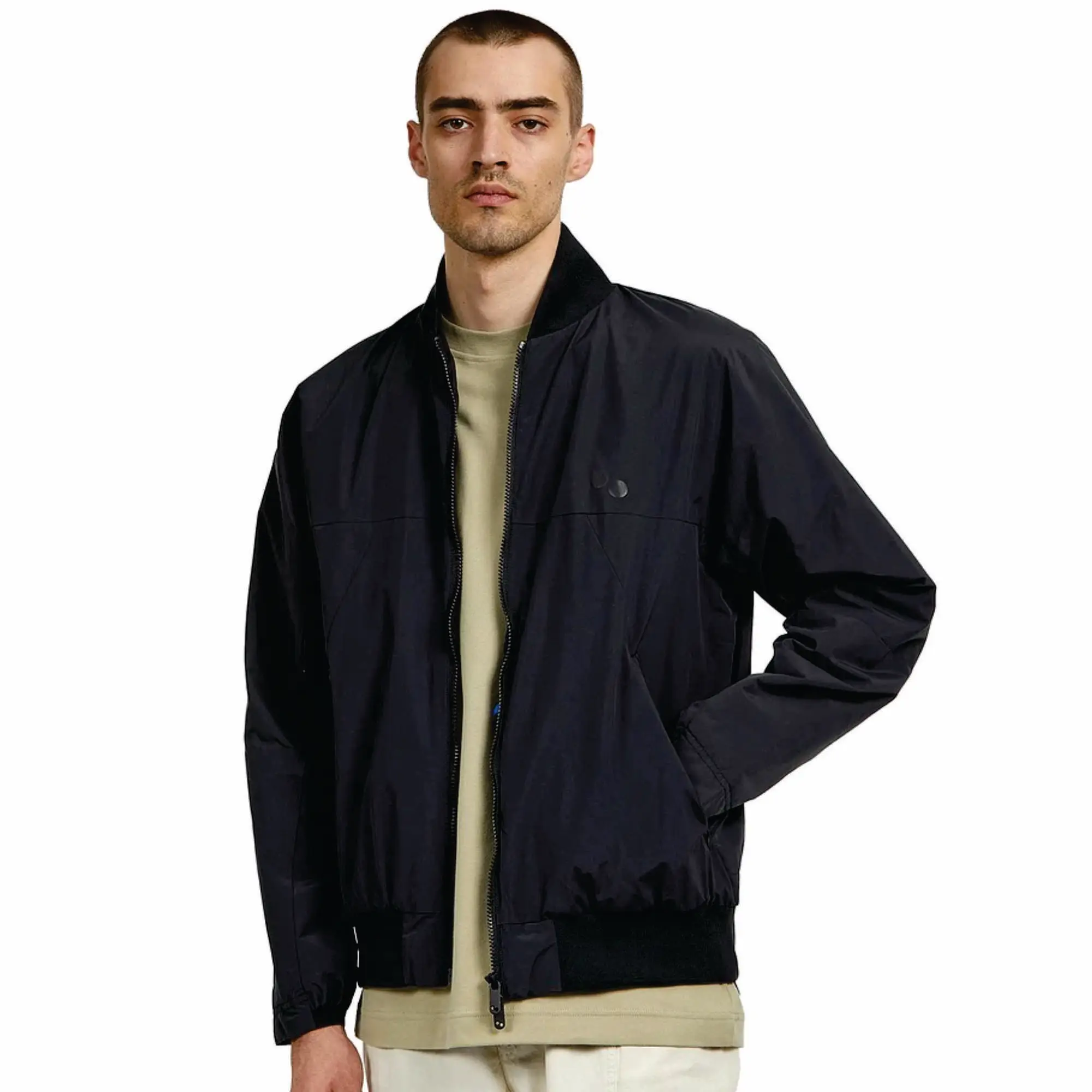 カスタムボンバージャケット男性冬の新しい服屋外ウインドブレーカープラスサイズの男性用ジャケット2023卸売デニムジャケットメンズ
