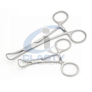 CLIPS DE SERVIETTE BACKHAUS AVEC JOINT DE BOÎTE 11.5CM COURBE CE CHIRURGIE MÉDICALE PK MANUEL PERSONNALISÉ LOGO PERSONNALISÉ PINCE DE SERVIETTE - Product Image 3