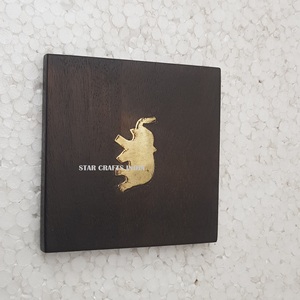 Vente de tapis pour tasses à thé vente en gros de sous-verres pour tasses avec logo personnalisé de forme carrée napperon sous-verre en ardoise tapis de table - Product Image 5