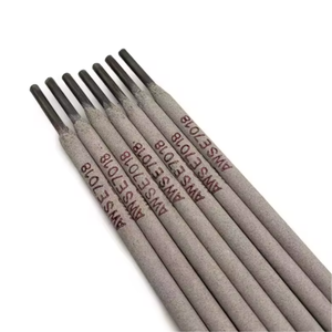 E7018 - Electrodo de Soldadura SMAW Básico para Acero de Baja Temperatura y Alta Resistencia 7018, Fabricado en Acero al Carbono, Aleación de Acero, Acero Dulce - Product Image 1