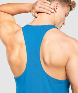 Camiseta sin mangas Lisa ajustada con logotipo personalizado barato de fábrica, camiseta sin mangas de algodón 100% para entrenamiento para hombres, transpirable y cómoda - Product Image 1