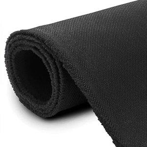 Tela de Lona de Algodón 100% Negra Resistente, Tejida, 10oz 300 GSM, Teñida en Color Sólido, 60 Pulgadas de Ancho, para Bolsas y Tapicería - Product Image 2