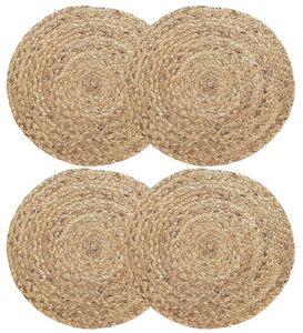 Manteles individuales minimalistas de jacinto de agua, mesa sostenible y decoración de habitaciones - Product Image 1