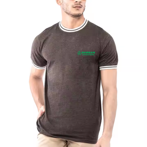 T-shirt décontracté imprimé pour homme 100% coton, coupe ample, respirant, séchage rapide, écologique, anti-boulochage, tissu 220g, haute qualité - Product Image 3