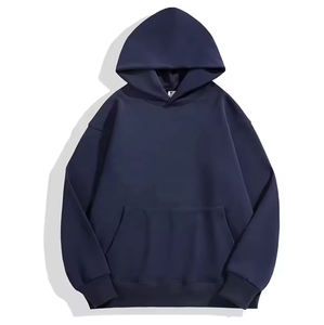 Sweat-shirt à capuche zippé surdimensionné OEM pour hommes, tissu éponge confortable avec logo personnalisé imprimé en 3D - Product Image 2