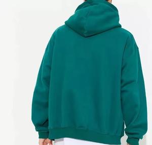 Pull surdimensionné vierge de haute qualité pour hommes Pull à capuche Logo personnalisé Grande taille Sweats à capuche pour hommes Sweats à capuche - Product Image 3