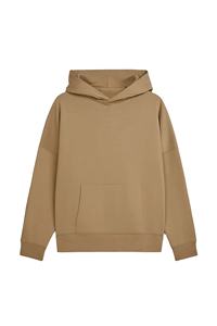Sweat à capuche personnalisé pour hommes 500 Gsm vierge poids lourd surdimensionné français éponge goutte épaule recadrée Boxy surdimensionné pleine fermeture éclair à capuche - Product Image 5