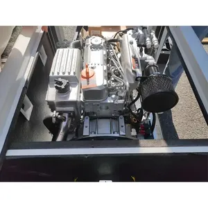 游艇或小船静音型船用发电机组12KW/24kw 50/60HZ海水冷却限时低价 - Product Image 5