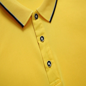 Camisa de Golf Casual para Hombre, Algodón de Alta Calidad, para Camisetas con Logotipo Personalizado, Estilo Urbano, Diseño Sólido, Tejido Transpirable - Product Image 6