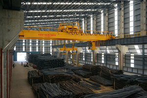 Grúa Puente Magnética Modelo QC de 5t-50t para Manipulación de Chatarra de Acero, Precio de Grúa Puente con Electroimán - Product Image 3