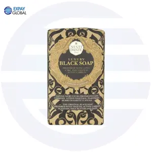 For Nesti Dante Luxury Black Soap Zeep Wikkel 250gr vegan soap