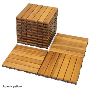 Baldosa de exterior para balcón, textura de madera maciza, aislamiento térmico, antibacteriano, para decoración de patio, moderna para Vietnam - Product Image 1