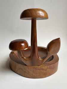 Cenicero Clásico Hecho a Mano de Madera Sólida sin Humo |   Cenicero Ecológico Premium para Cigarrillos y Cigarros - Product Image 4