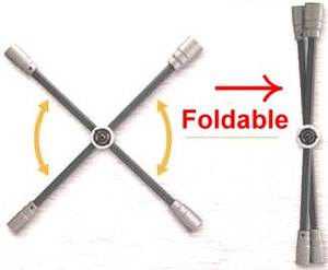 Clé à cosse coulissante pliable professionnelle robuste 260 mm pour camion et bus OEM ODM Taiwan fournisseur plus d'outils à main - Product Image 6