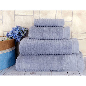Eco Friendly 100% Cotton Jacquard Turkish <b>Towel</b> Solid Color Disposable and Compressed <b>Towels</b> for <b>Beach</b> Bath or Hotel Use - Product Image 3