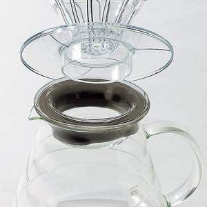 HARIO Coffee Pot Glass Carafe Coffee Server Size 02 600ml V-60 Heat Proof Durable <b>Pitcher</b> Pot - Product Image 2