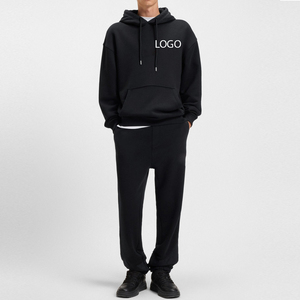 ชุดวอร์มผู้ชายผ้าฟลีซ OEM 300GSM เนื้อนุ่ม อุ่นสบาย ชุดสองชิ้น ชุดวอร์มผู้ชายผ้าฟลีซ 350GSM หนานุ่ม สำหรับฤดูหนาว ปี 2026 - Product Image 1