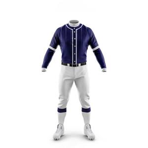 Sublimación poliéster béisbol Jersey traje diseño Jersey y pantalón Kit al por mayor personalizado varios estilos uniforme de béisbol - Product Image 3
