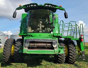 Moissonneuse-batteuse John Deere S760 d'occasion 2019 avec moteur 55 CV et boîte de vitesses, prête à être livrée - Product Image 5