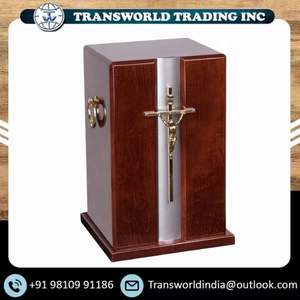 Customizable Luxury Polished Wooden Cremation <b>Urn</b> Excellent Quality Eco-Friendly Durable Memorial <b>Urns</b> for Adults <b>Pets</b> Babies - Product Image 2