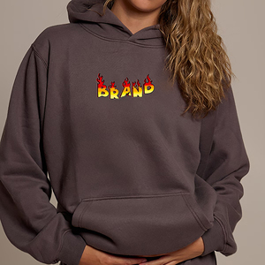 Vente en gros sur mesure 100% coton 465 GSM pull à capuche épais pour femmes épaule tombante Streetwear Hip Hop Style à capuche - Product Image 1