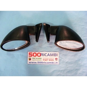 FIAT 500 & 126 COPPIA SPECCHI CALIFORNIA DESTRO + SINISTRO CALIFORNIAN <b>Car</b> <b>Mirrors</b> - Product Image 1
