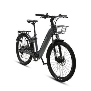 Vélo <span class=keywords><strong>de</strong></span> montagne électrique TXED 27,5 pouces avec fourche à suspension, moteur arrière 36V 250W et batterie 36V 14,5Ah, 9 vitesses - Product Image 3