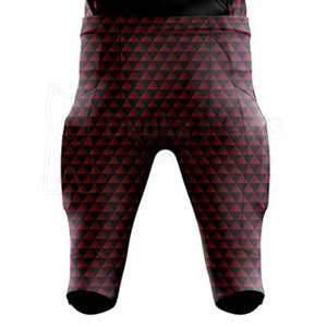 Uniforme de football américain de conception personnalisée à 12 panneaux respirant à séchage rapide ensembles d'impression par sublimation en sergé unisexe Plus - Product Image 6