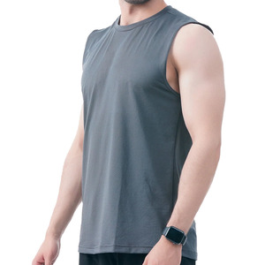 High Quality Men's Slim Fit Cotton <b>Tank</b> <b>Tops</b> OEM Custom Color Sleeveless Summer Workout Wear Sporty Knitted <b>Tank</b> <b>Top</b> - Product Image 2