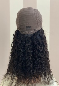 Wholesale Vendors Virgin Cut Long Bob Lace Frontal <b>Pixie</b> Curls <b>Wig</b> Deep Water Wave Pre Plucked Lace Front Human Hair <b>Wigs</b> Vendor - Product Image 6