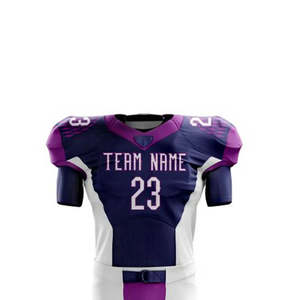ชุดยูนิฟอร์มอเมริกันฟุตบอลแบบสั่งทำพิเศษ ระบายอากาศได้ดี สำหรับทีม  ไซส์ใหญ่  ดีไซน์โดดเด่น - Product Image 2