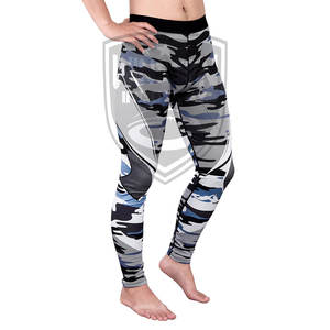 2024 nouveau pantalon de Compression pour hommes de haute qualité meilleure vente taille moyenne Fitness Leggings pour 2025 - Product Image 3